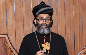 Portrait of H.G. Abraham Mar Stephanos Metropolitan, Metropolitan