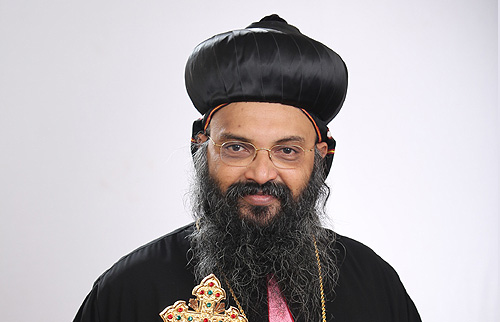 Portrait of H. G. Abraham Mar Epiphanios Metropolitan, Metropolitan