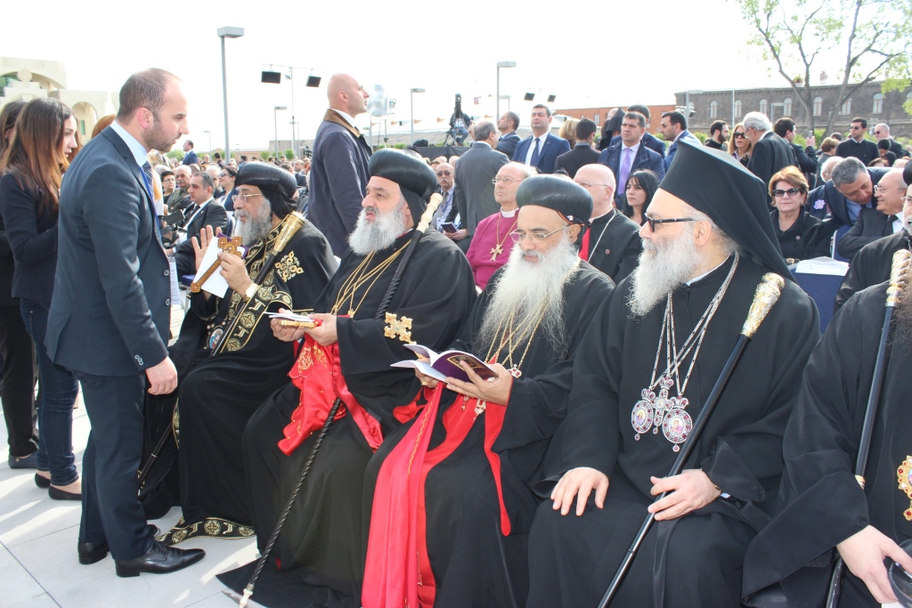 Service of Canonization of the Victims of Armenian Genocide, April 23, 2015