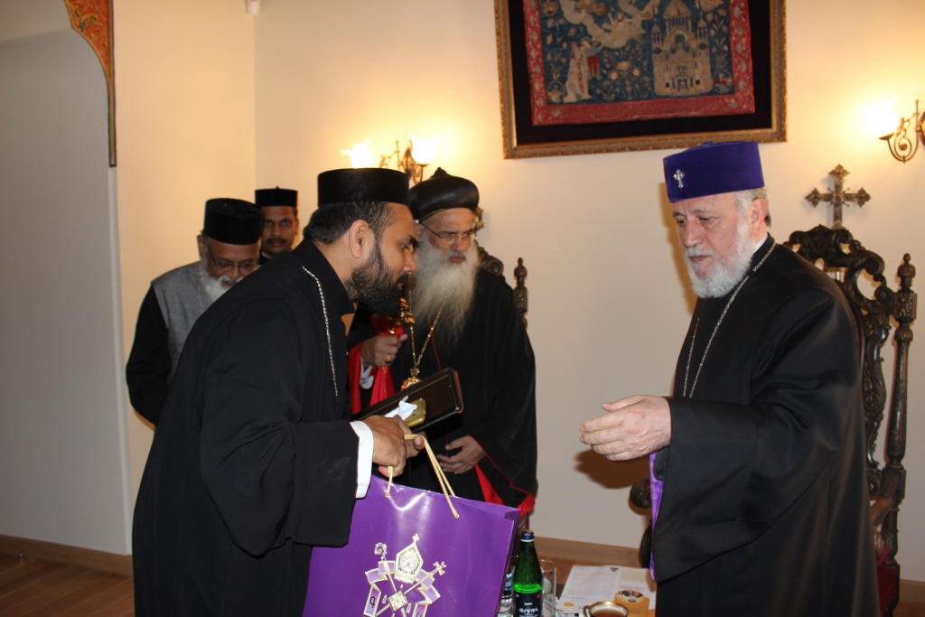 Private Audience with Karekin I, Supreme Patriarch and Catholicos of All Armenians