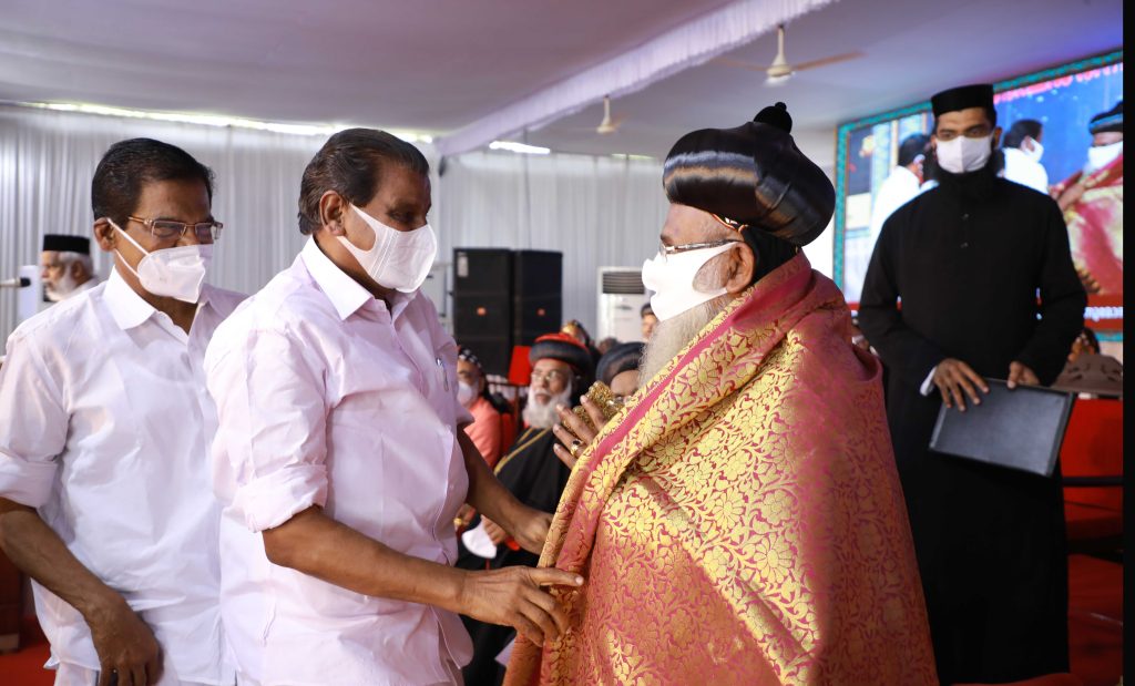 Reception to His Holiness Baselios Marthoma Mathews III