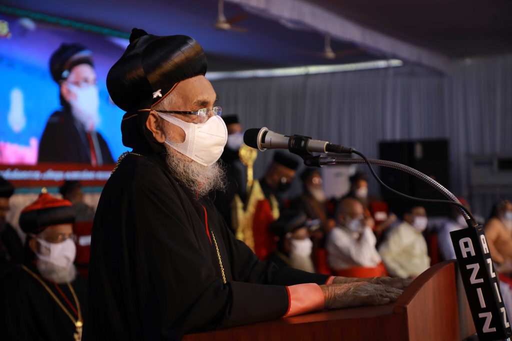 Reception to His Holiness Baselios Marthoma Mathews III