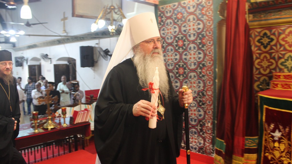 Reception to H.B.Tikon at Puthupally Church