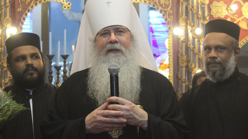 Reception to H.B.Tikon at Puthupally Church