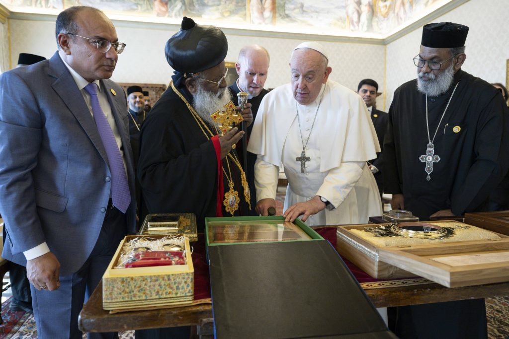 Vatican Visit of His Holiness Baselios Marthoma Paulose II, September 5, 2013